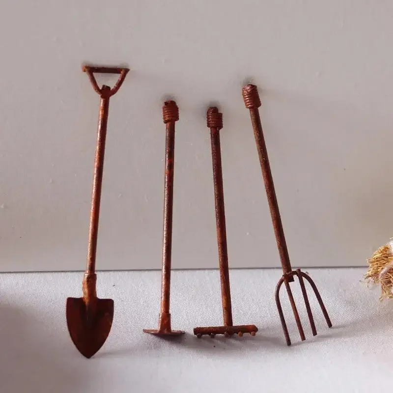 4Pcs/Pack Miniature Garden Too - đánh giá và giá Gardening Tools Combo
