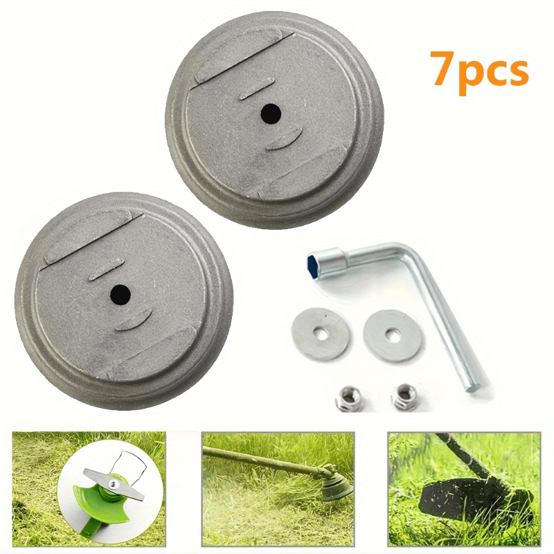 7pcs Electric Lawn Mower Blade - đánh giá và giá Gardening Tools Combo
