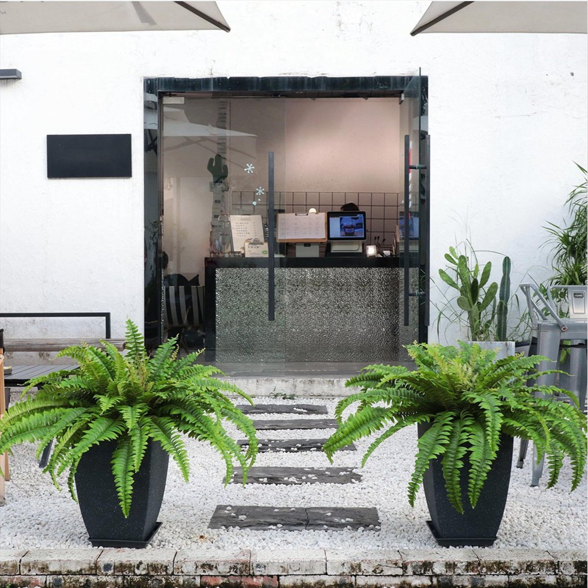 MALL Artificial Ferns for Outd - đánh giá và giá Gardening Hand Tools B&Q