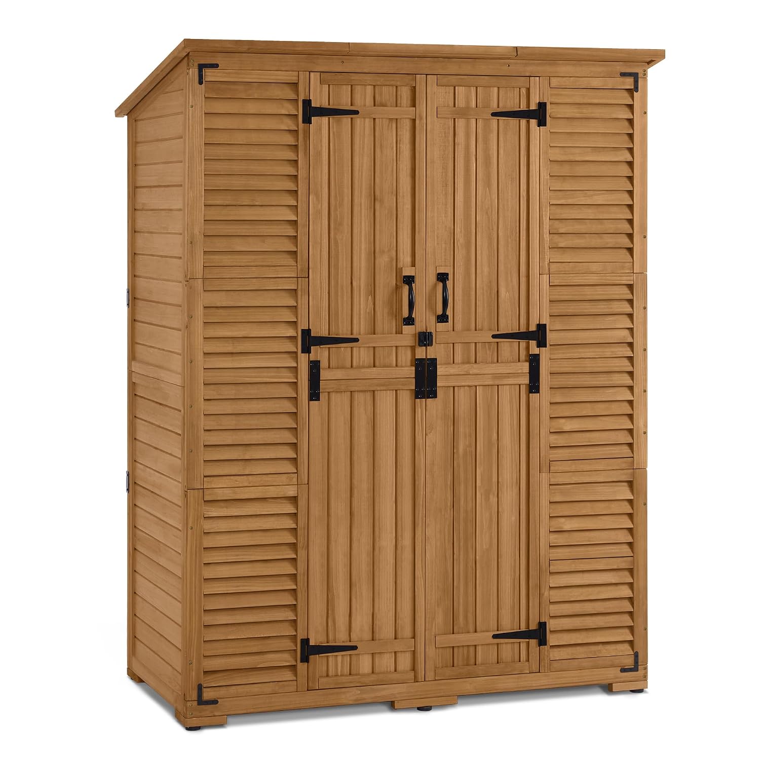 Outdoor Storage Cabinet with S - đánh giá và giá Gardening Tools