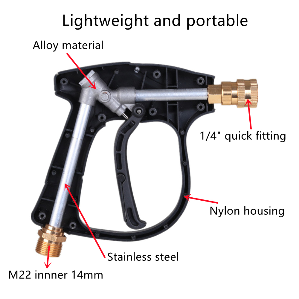 High Pressure Washer Gun+Snow  - đánh giá và giá Gardening Tools Combo