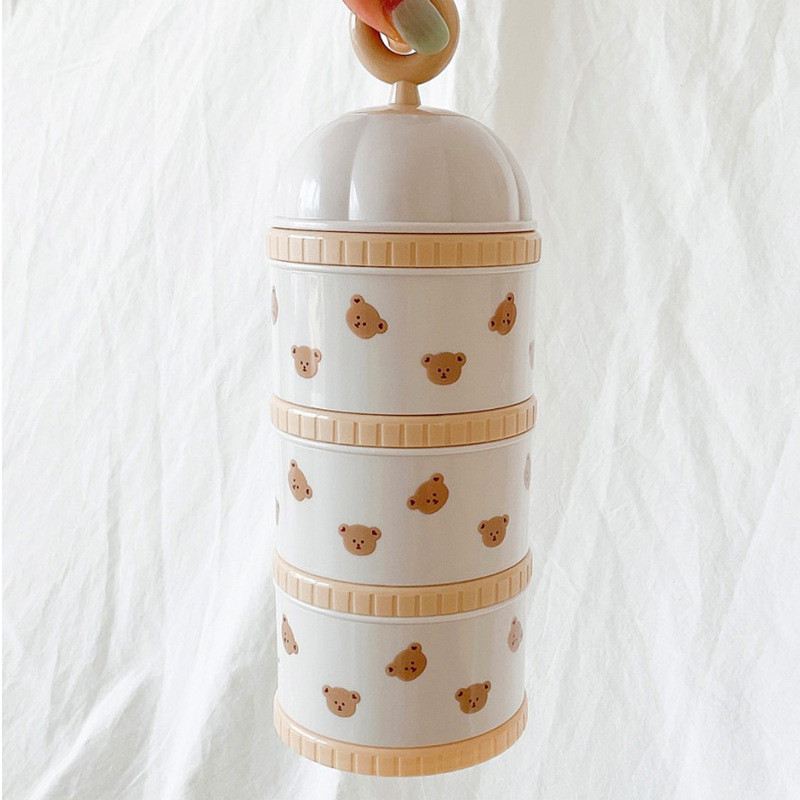 Cute Bear Milk Powder Box Baby - đánh giá và giá Fertilizer Dispenser
