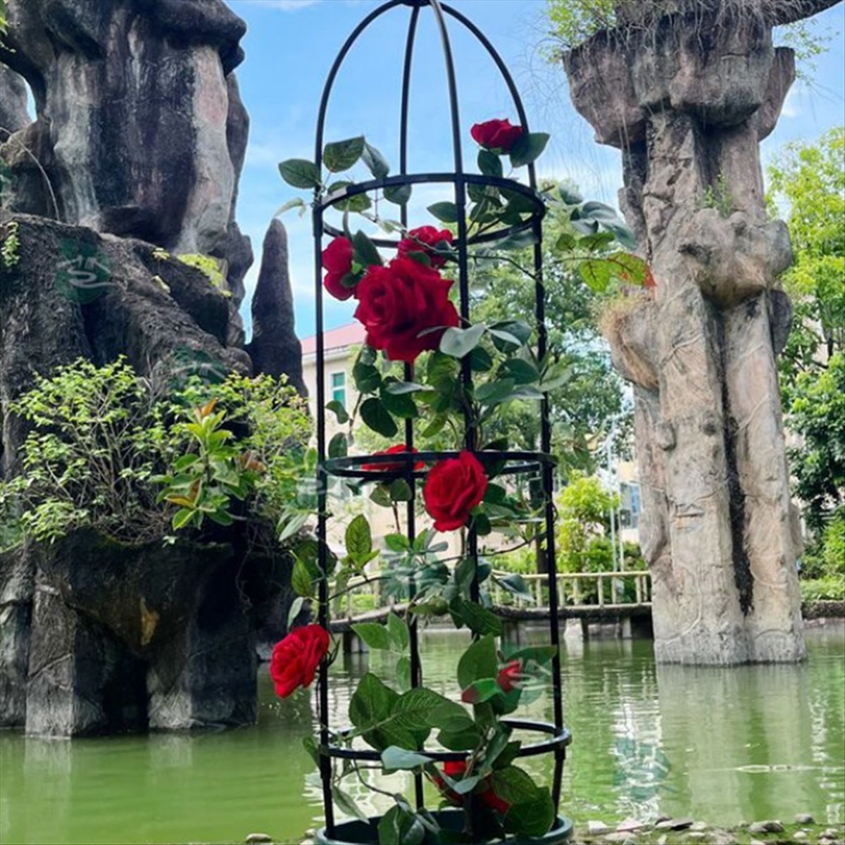AT16 Climbing Plant Obelisk Tr - đánh giá và giá Gardening Hand Tools B&Q